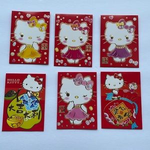 Sanrio Hello Kitty Red Envelopes